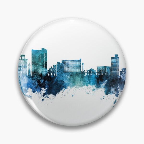 Item preview, Biloxi Mississippi Skyline designed and sold by ArtPrints.