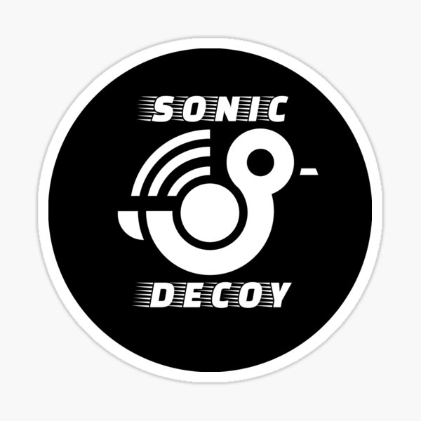 Sonic Decoy Records Logo Sticker