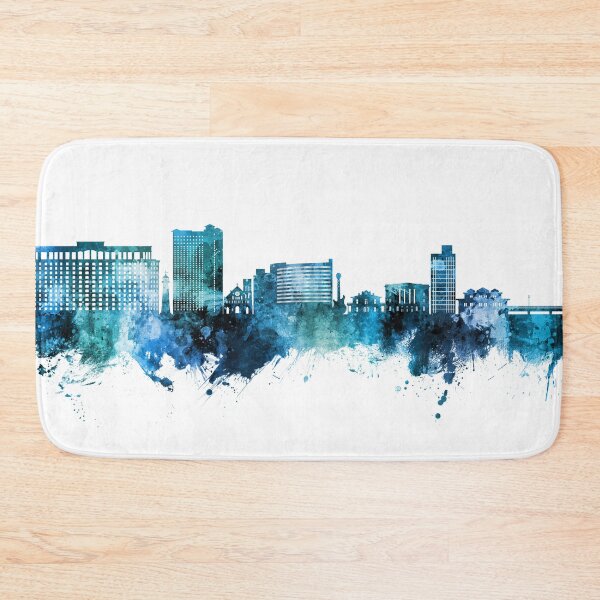 Item preview, Biloxi Mississippi Skyline designed and sold by ArtPrints.