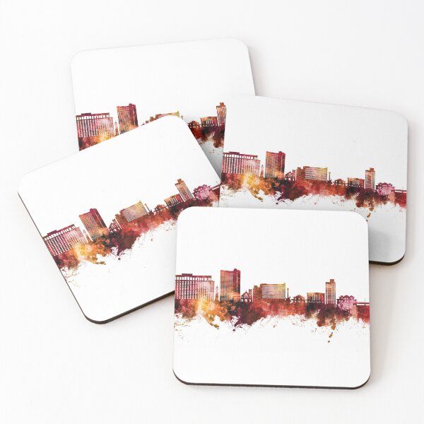 Item preview, Biloxi Mississippi Skyline designed and sold by ArtPrints.