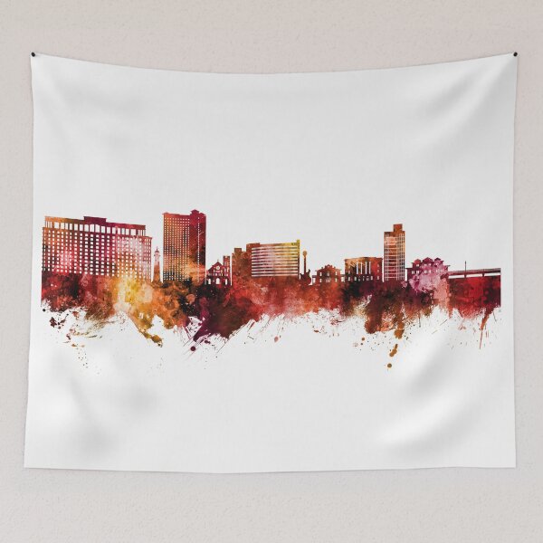 Item preview, Biloxi Mississippi Skyline designed and sold by ArtPrints.