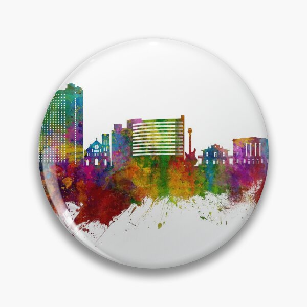 Item preview, Biloxi Mississippi Skyline designed and sold by ArtPrints.