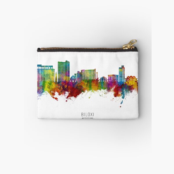 Item preview, Biloxi Mississippi Skyline designed and sold by ArtPrints.