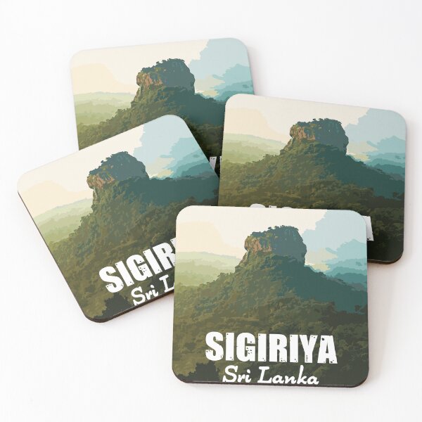 Artikelvorschau, Sigiriya Felsenwald Sri Lanka Vintage entworfen und verkauft von HStudioPrints.