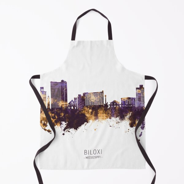 Item preview, Biloxi Mississippi Skyline designed and sold by ArtPrints.