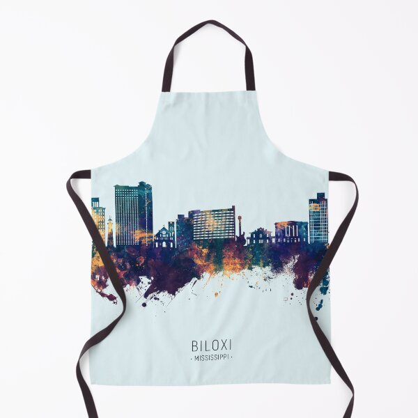 Item preview, Biloxi Mississippi Skyline designed and sold by ArtPrints.