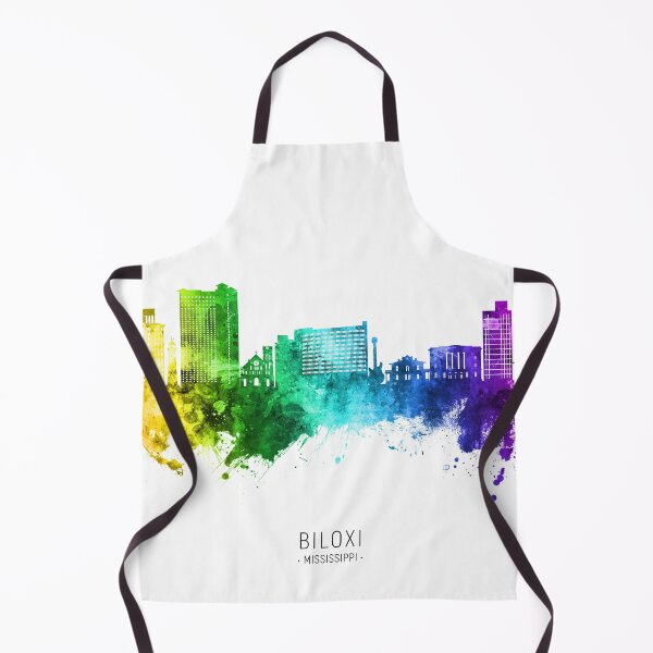 Item preview, Biloxi Mississippi Skyline designed and sold by ArtPrints.