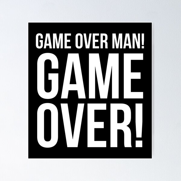 Item preview, Game Over Man! designed and sold by evokearo.