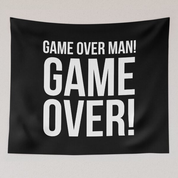 Item preview, Game Over Man! designed and sold by evokearo.