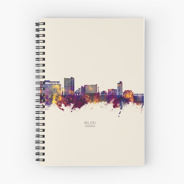 Item preview, Biloxi Mississippi Skyline designed and sold by ArtPrints.