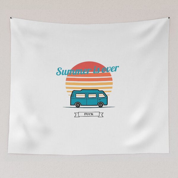 Item preview, Summer is over, fuck designed and sold by nohasmpr.