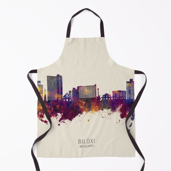 Item preview, Biloxi Mississippi Skyline designed and sold by ArtPrints.