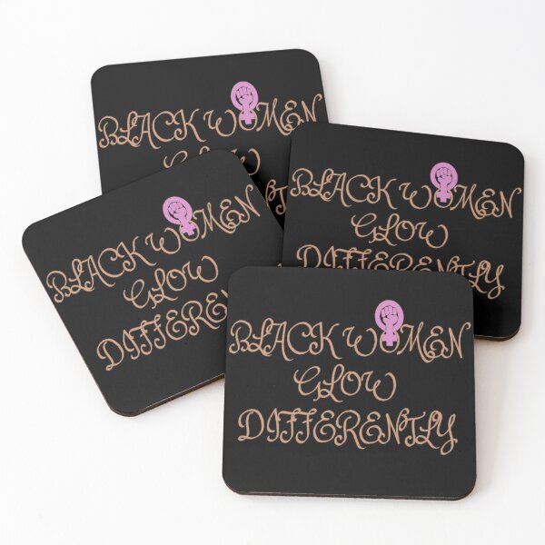 Item preview, Black Women Glow Differently designed and sold by Simi2020.