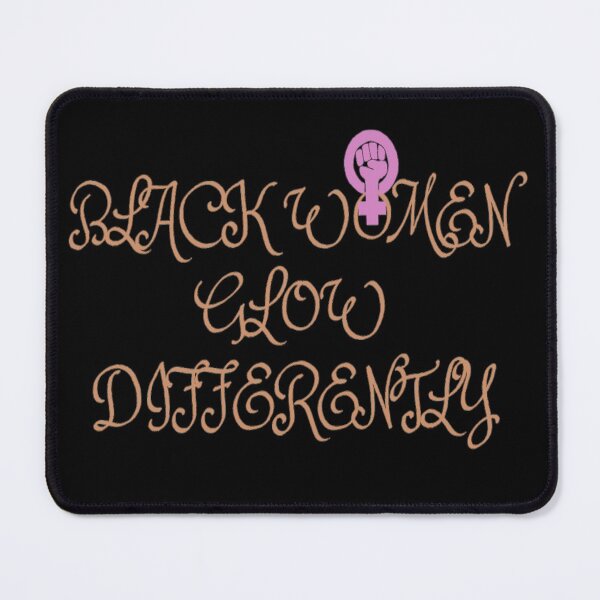 Item preview, Black Women Glow Differently designed and sold by Simi2020.