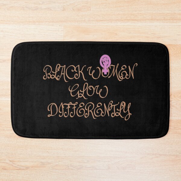 Item preview, Black Women Glow Differently designed and sold by Simi2020.