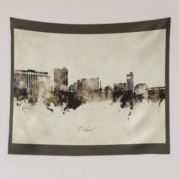 Item preview, Biloxi Mississippi Skyline designed and sold by ArtPrints.