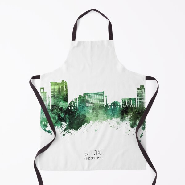 Item preview, Biloxi Mississippi Skyline designed and sold by ArtPrints.