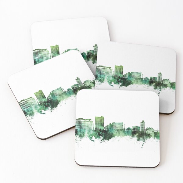 Item preview, Biloxi Mississippi Skyline designed and sold by ArtPrints.