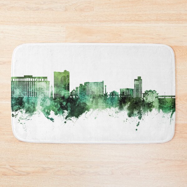 Item preview, Biloxi Mississippi Skyline designed and sold by ArtPrints.