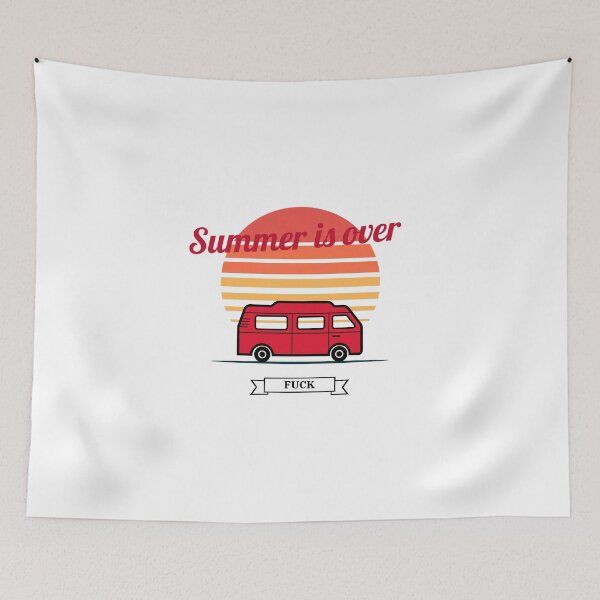 Item preview, Summer is over, fuck designed and sold by nohasmpr.