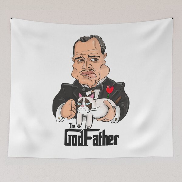 Item preview, Vintage The Godfather Cinema Gangster Best Men designed and sold by Caren Harrell.