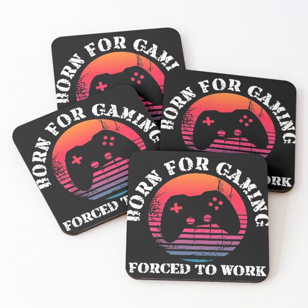 Artikelvorschau, Geboren für Gaming, gezwungen zu arbeiten entworfen und verkauft von geoji.