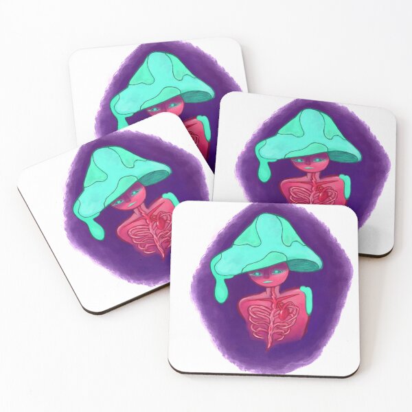 Item preview, Mushroom Toxic Waste- Whimsical Horror designed and sold by AspenTheTree.