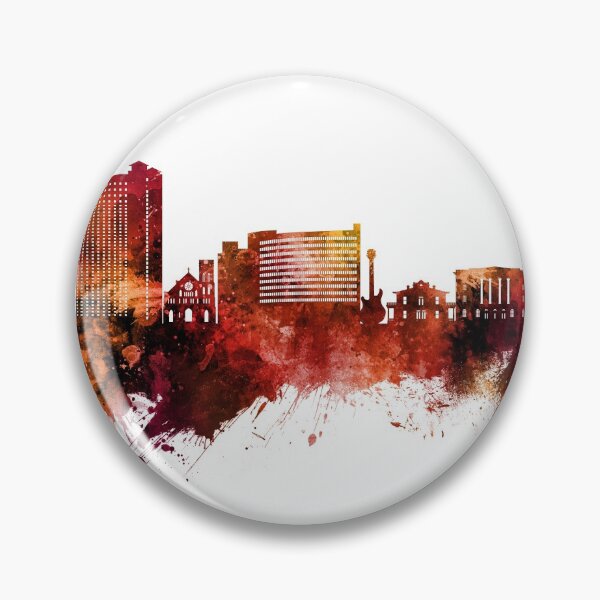 Item preview, Biloxi Mississippi Skyline designed and sold by ArtPrints.