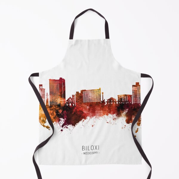 Item preview, Biloxi Mississippi Skyline designed and sold by ArtPrints.
