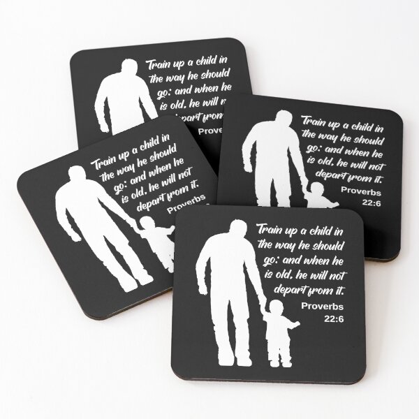 Item preview, Proverbs 22:6 King James Version designed and sold by Caregiverology.