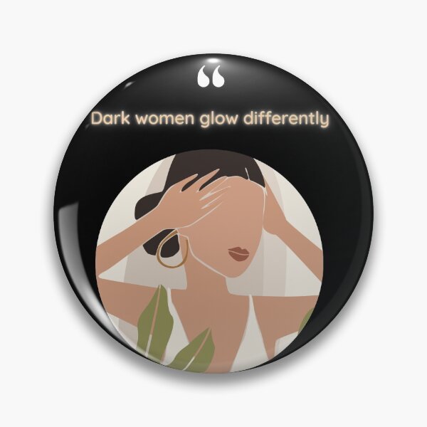 Item preview, Black Women Glow Differently designed and sold by Cr34tiveMerch.