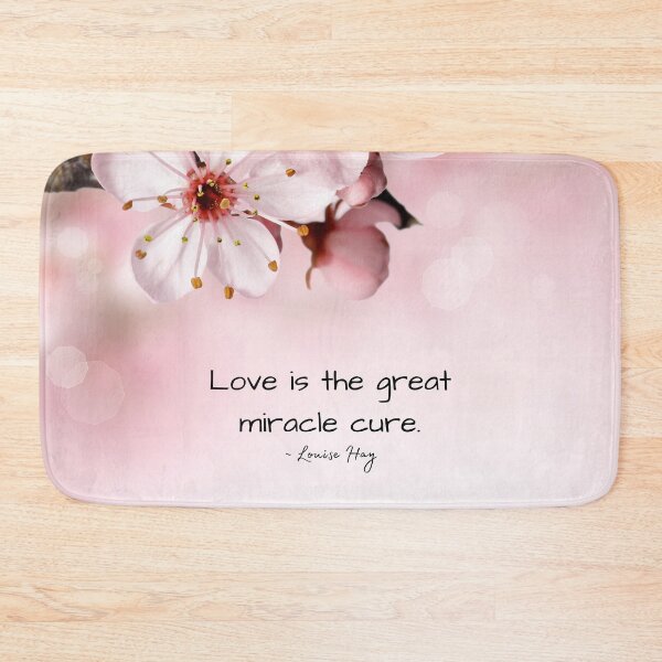 Item preview, Louise Hay Quote, Love is the great miracle cure, Heal Yourself designed and sold by MamaSweetea.
