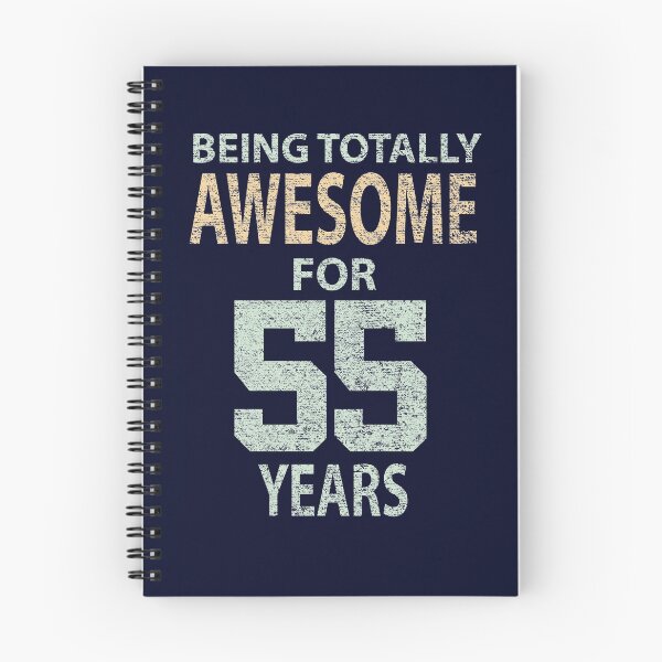 Item preview, Being totally awesome for 55 years, vintage chalk style designed and sold by Sama-dee.