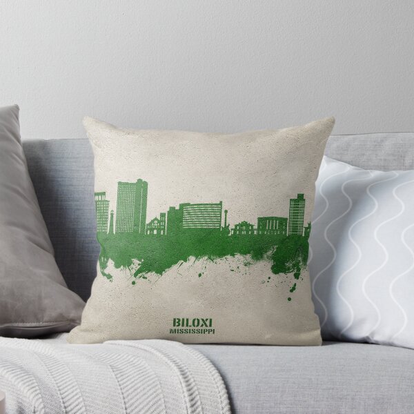 Item preview, Biloxi Mississippi Skyline designed and sold by ArtPrints.