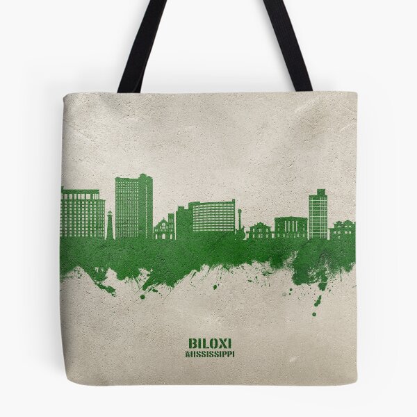 Item preview, Biloxi Mississippi Skyline designed and sold by ArtPrints.