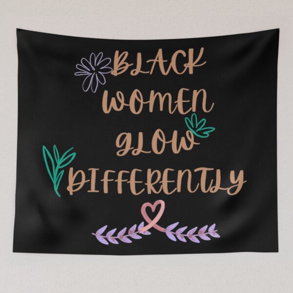 Item preview,  Black Women Glow Differently designed and sold by Simi2020.