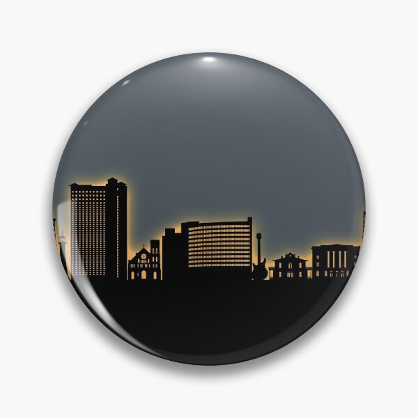 Item preview, Biloxi Mississippi Skyline designed and sold by ArtPrints.