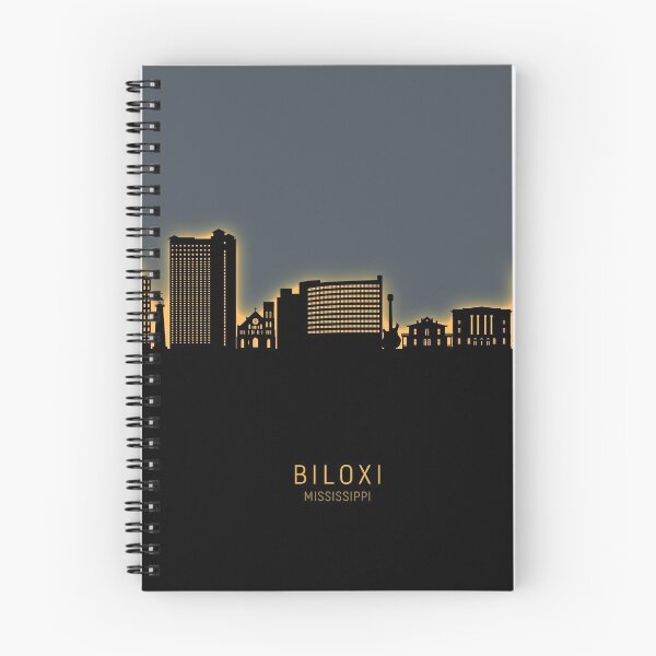 Item preview, Biloxi Mississippi Skyline designed and sold by ArtPrints.