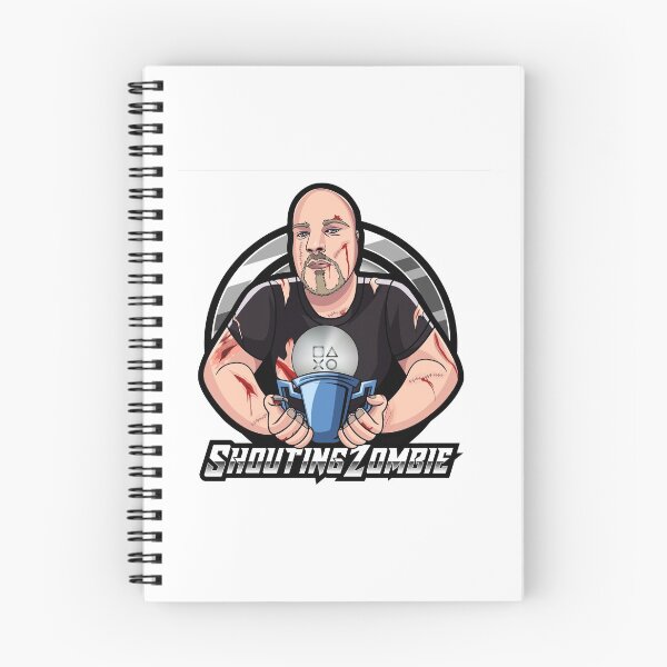 Item preview, Shoutingzombie Logo (White Background) designed and sold by Shoutingzombie.