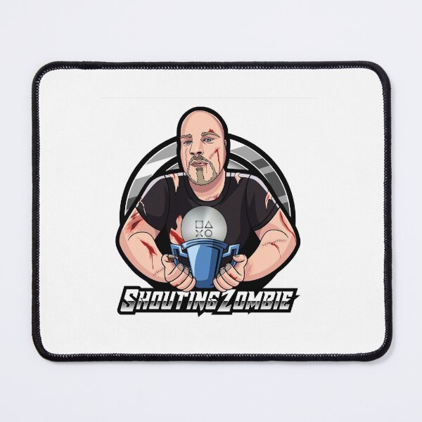 Item preview, Shoutingzombie Logo (White Background) designed and sold by Shoutingzombie.