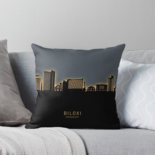 Item preview, Biloxi Mississippi Skyline designed and sold by ArtPrints.