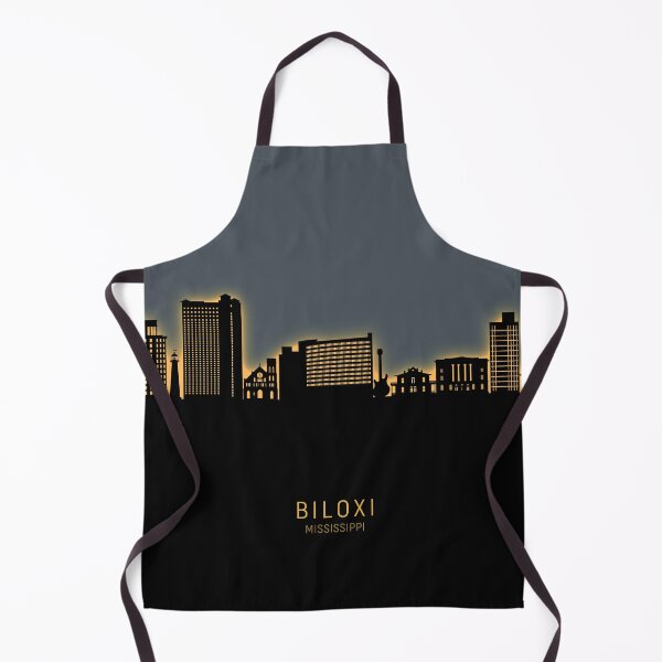 Item preview, Biloxi Mississippi Skyline designed and sold by ArtPrints.