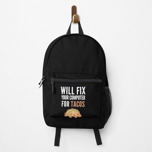 Item preview, Will Fix Computer For Tacos designed and sold by Club7Studios.
