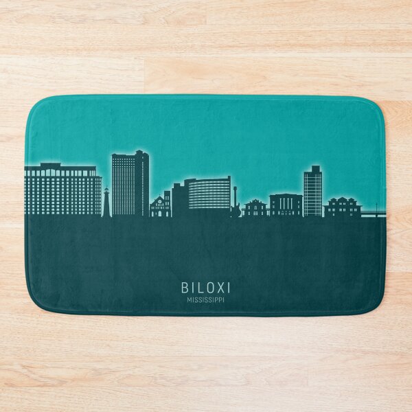 Item preview, Biloxi Mississippi Skyline designed and sold by ArtPrints.