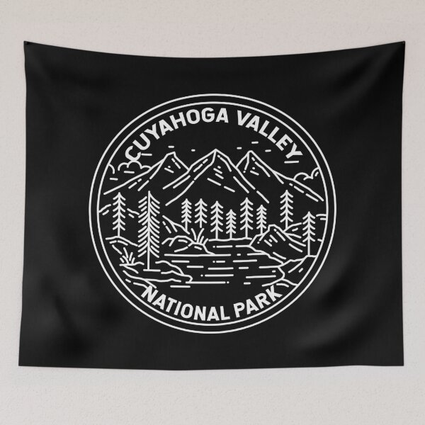 Item preview, Cuyahoga Valley National Park Ohio Monoline designed and sold by KrisSidDesigns.