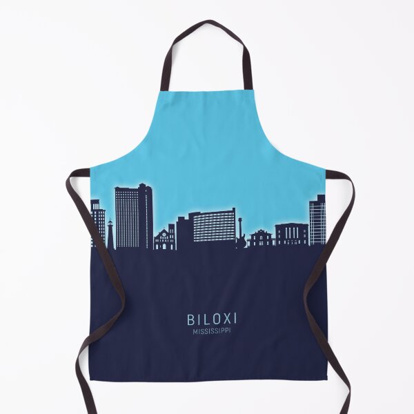 Item preview, Biloxi Mississippi Skyline designed and sold by ArtPrints.