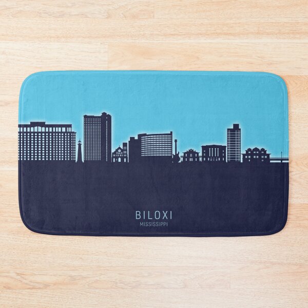 Item preview, Biloxi Mississippi Skyline designed and sold by ArtPrints.