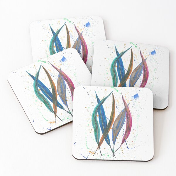 Item preview, Rainbow eucalyptus leaves designed and sold by cesartorresart.