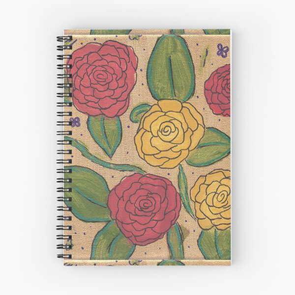 Item preview, Red and Yellow Painted Roses On Gold  designed and sold by Chullables.