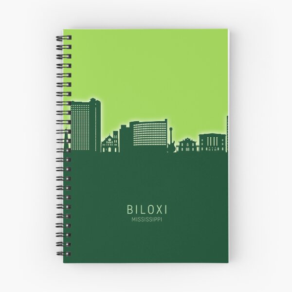 Item preview, Biloxi Mississippi Skyline designed and sold by ArtPrints.